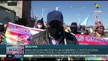 Masivas movilizaciones contra postergación de elecciones en Bolivia