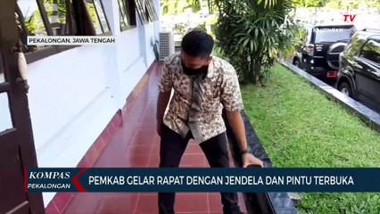 Cegah Penularan Corona Lewat Udara, Pemkab Gelar Rapat dengan Jendela dan Pintu Terbuka