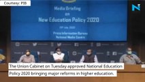 Union Cabinet approves National Education Policy 2020