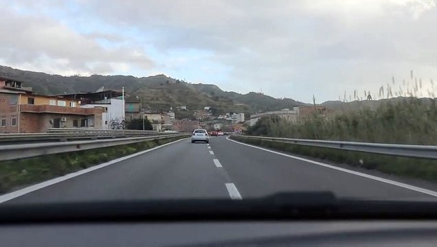 Reggio Calabria: le immagini delle verifiche dell'Anas per i lavori in autostrada