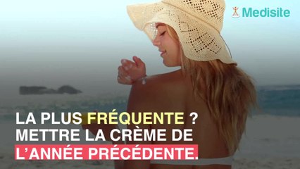 Crème solaire : les erreurs à ne pas (re)faire