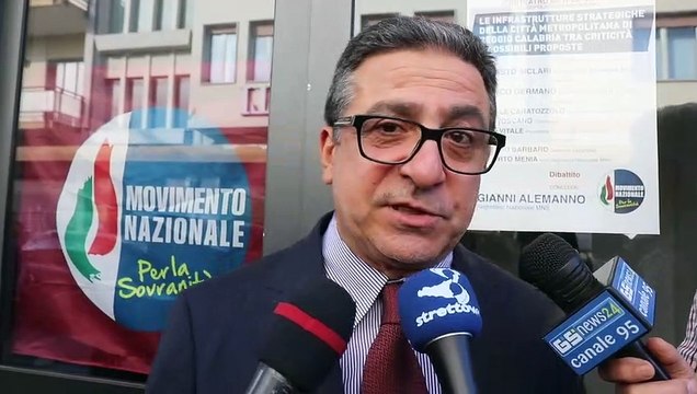 Le infrastrutture strategiche della CittÃ Metropolitana di Reggio Calabria, intervista al coordinatore R.C. MNS Franco GermanÃ²