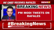 'Swagatam' | PM Modi Welcomes Rafales | NewsX