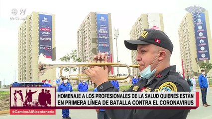 Homenaje a los profesionales de la salud en Fiestas Patrias | Camino al Bicentenario (HOY)