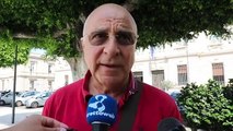 Sit-in di protesta contro il blocco dei porti italiani, intervista a Carmelo GullÃ¬ Segretario CGIL Reggio Calabria-Locri