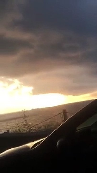 Le immagini video del tornado che ha colpito la costa reggina a Favazzina