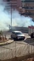 Reggio Calabria: Vigili del Fuoco spengono l'incendio in via Sbarre Superiori