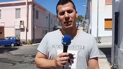 Reggio Calabria: enorme perdita di fogna nel quartiere Ribergo a Pellaro, intervista al residente Mattia Martino