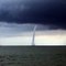 Maltempo nel Lazio: violento tornado nelle acque del mar Tirreno