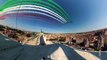 Le Frecce Tricolori embraces Italy  #GiroDay