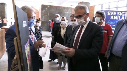 'Eve sığan anılar' sergilendi - DİYARBAKIR
