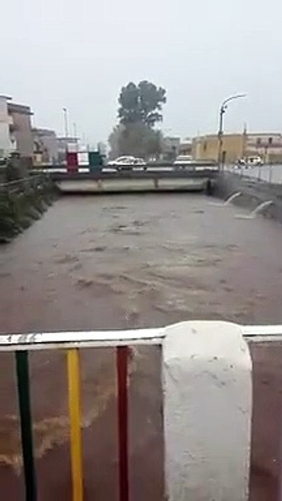 Allerta Meteo: forte maltempo nel reggino, situazione delicata del Fiume Budello
