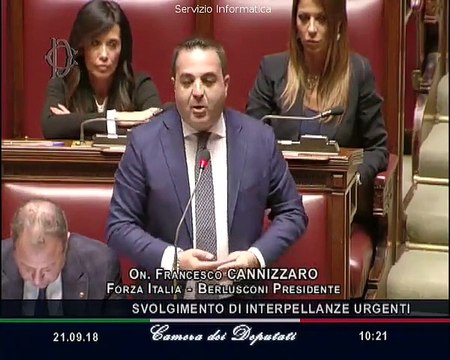 Aeroporto di Reggio Calabria, alla Camera l'interpellanza di Cannizzaro per chiedere al Governo un capitolo di bilancio ad hoc