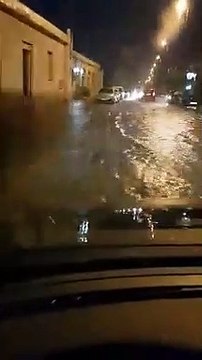 Maltempo a Reggio Calabria, pesanti allagamenti a Gallico Marina per il nubifragio