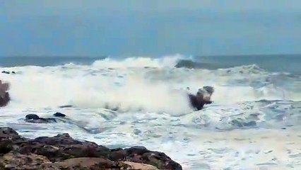 Maltempo, la furia del mar Jonio per l'Uragano a Ognina di Siracusa