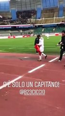 Bari-Palmese, standing ovation per Brienza