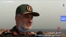 شلیک موشک بالستیک از عمق زمین در رزمایش سپاه پاسداران ایران