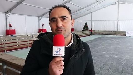 Reggio Calabria: aperta la pista di pattinaggio sul ghiaccio, intervista al gestore Domenico Caccamo