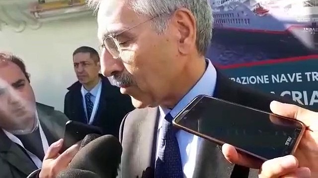 Messina, inaugurato il nuovo traghetto Trinacria : l'intervista al Direttore Generale di RFI
