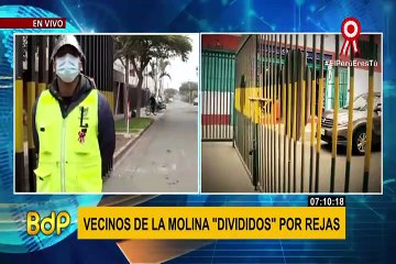 La Molina: rejas continúan causando discordia entre vecinos