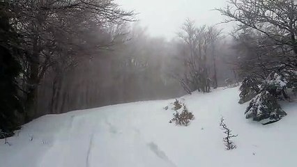 Le immagini della meravigliosa neve a Montalto d'Aspromonte (RC)