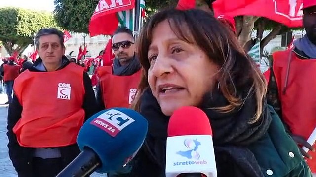 Reggio Calabria: a Piazza Italia la manifestazione â€œFuori dal ghetto , intervista al segretario nazionale Flai-Cgil Galli