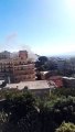 Reggio Calabria, incendio sulle colline del centro storico