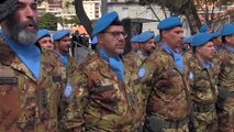 Messina, la Brigata Aosta in partenza per il Libano: le immagini della cerimonia alla Caserma Zuccarello