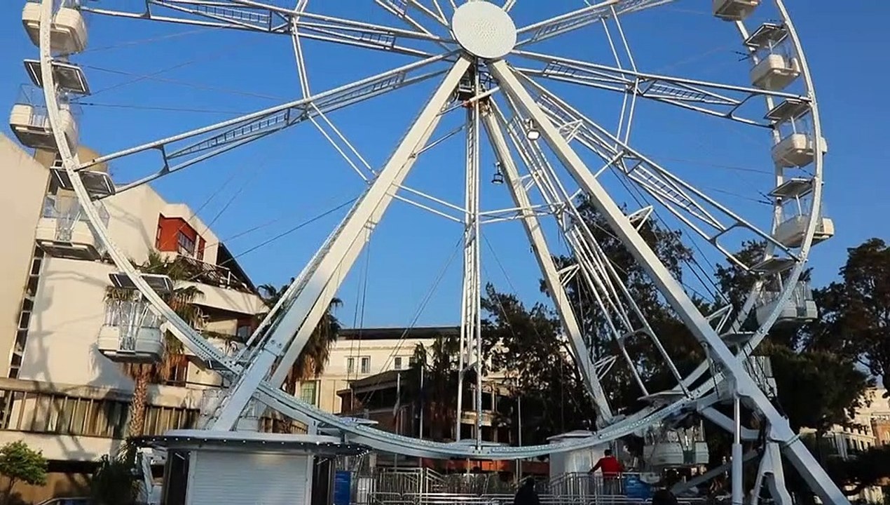 Reggio Calabria, le spettacolari immagini della cittÃ  dalla Ruota Panoramica