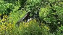 Incidente mortale ai Colli San Rizzo: i Vigili del Fuoco di Messina recuperano l'auto della donna precipitata nella scarpata