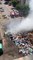 Reggio Calabria: le immagini dei vigili del fuoco intervenuti al Rione Marconi per rifiuti in fiamme