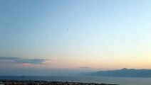 Misterioso oggetto sferico transita sullo Stretto di Messina: le immagini