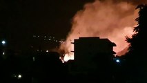 Reggio Calabria, grosso incendio tra le case nel quartiere di Modena