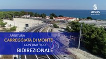 Reggio Calabria: aperta al traffico la variante di Palizzi lungo la SS106 Jonica, le immagini