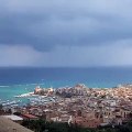 Maltempo in Sicilia, tromba marina a Castellammare del Golfo