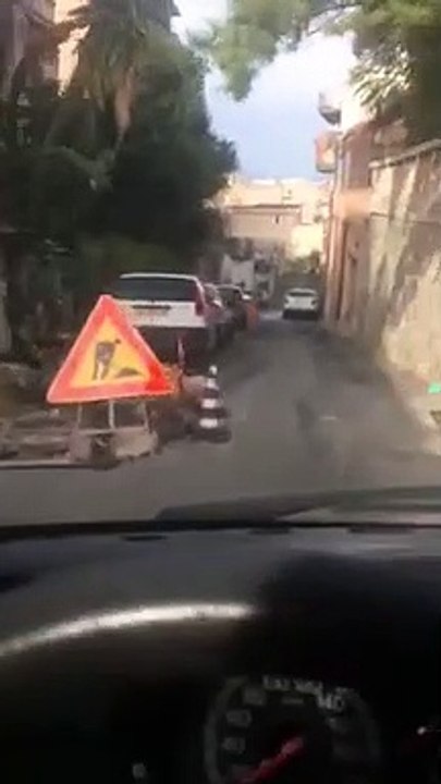 Reggio Calabria: le condizioni disastrose in cui versa via Trabocchetto