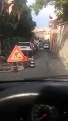 Reggio Calabria: le condizioni disastrose in cui versa via Trabocchetto