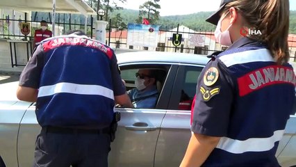 Marmaris'te bayram öncesi giriş noktası kontrolleri arttırıldı