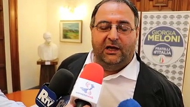 Reggio Calabria, conferenza stampa di Fratelli d'italia: le parole di Luigi Dattola