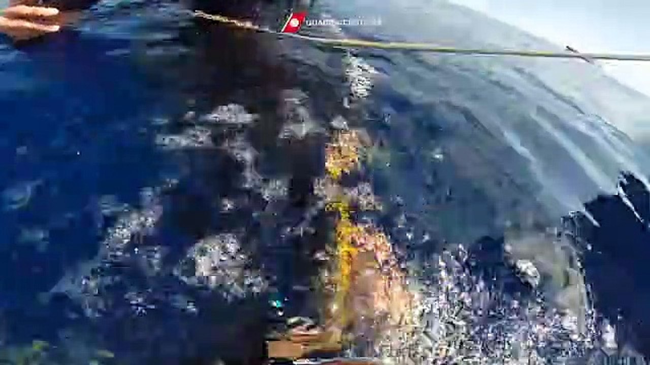 Naufragio a Lampedusa, le immagini delle ricerche in mare