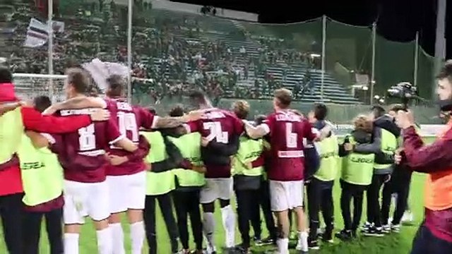 Reggina-Potenza, la sconfitta non ferma l'esultanza sotto la Sud