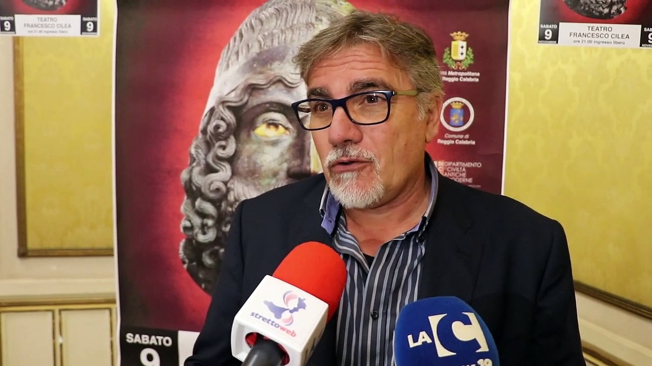 Reggio Calabria, presentata la metaconferenza sui Bronzi di Riace, intervista a Fulvio Cama