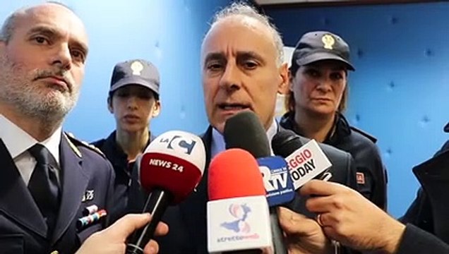 Reggio Calabria, arrestati 14 affiliati alla cosca Labate: intervista al questore Vallone