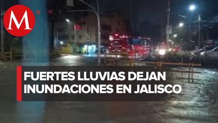 Lluvia deja afectaciones a viviendas y calles en Jalisco