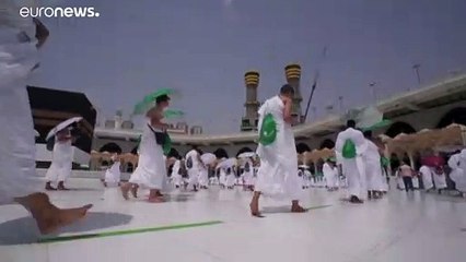شاهد: موسم حج "استثنائي" بسبب كورونا