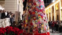 Reggio Calabria: cerimonia di accensione dell'albero di Natale dell'Ail, le immagini