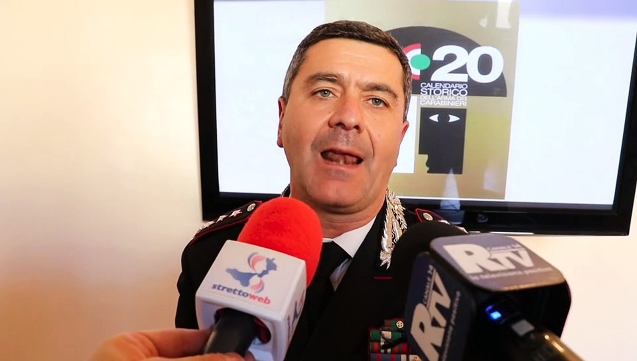 Reggio, presentato il Calendario Storico e lâ€™Agenda Storica 2020 dei Carabinieri: intervista al Colonnello Giuseppe Battaglia