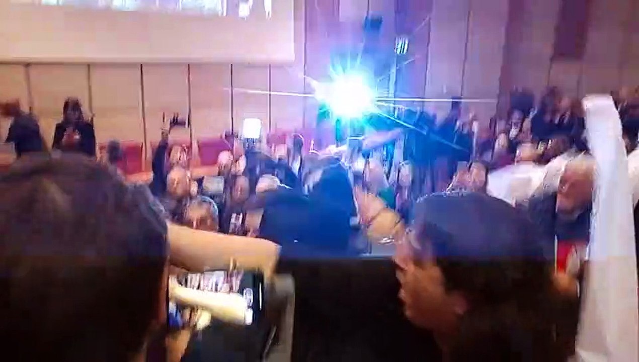 Matteo Salvini a Reggio Calabria: applausi e cori all'arrivo del leader della Lega allâ€™Auditorium Calipari