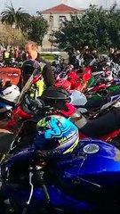 Reggio Calabria: 300 motociclisti in cittÃ  per l'Hospice, le immagini