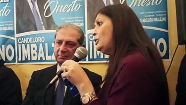 Reggio Calabria: Jole Santelli all'inaugurazione della segreteria politica di Candeloro Imbalzano